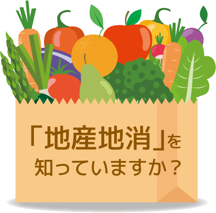 「地産地消」を知っていますか？