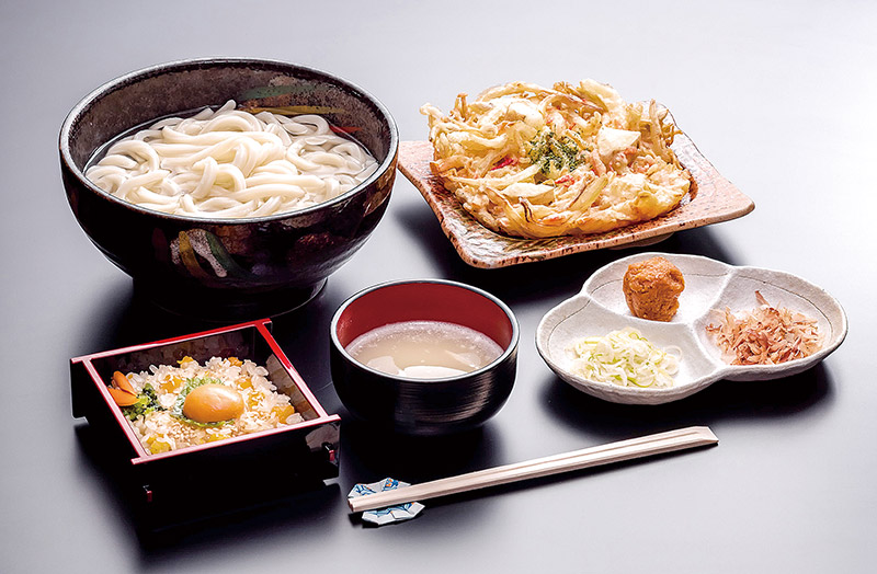 五十里うどん麺味座のメニュー写真