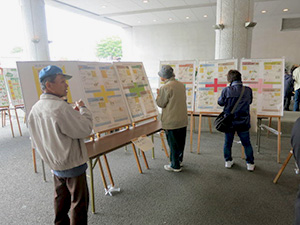 長野県短期大学パネル展示の様子
